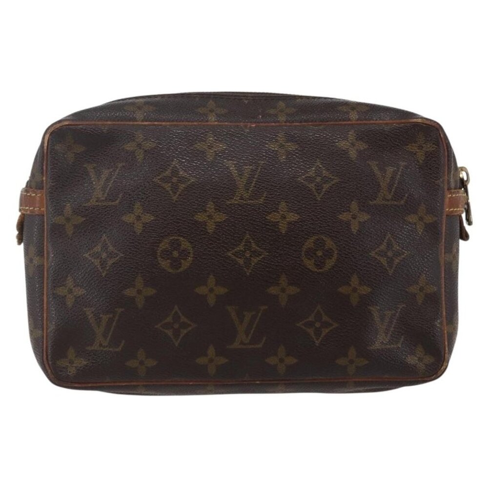 LOUIS VUITTON Monogram Compiegne 23 Clutch Bag M51847 LV Auth bs30217 - Picture 3 of 16